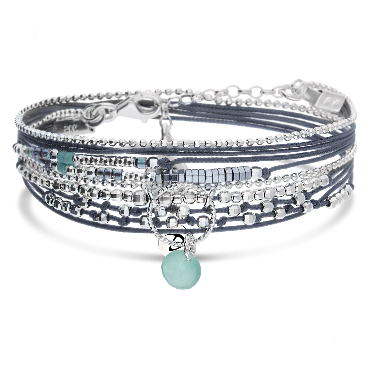 BRACELET PASSION GRIS AVENTURINE