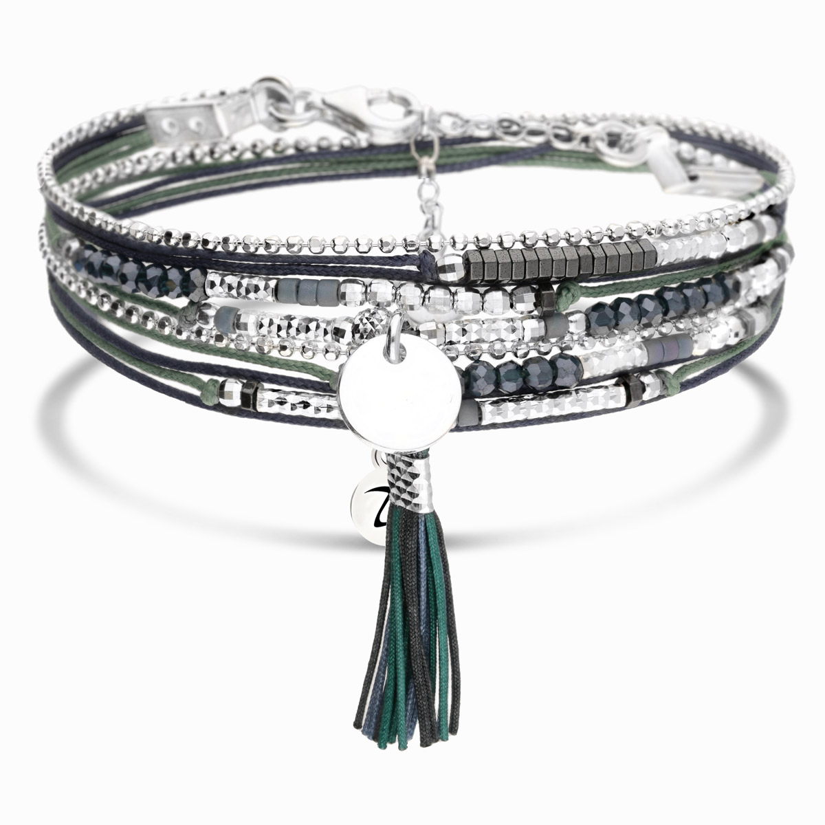 BRACELET LIBERIA VERT BLEU