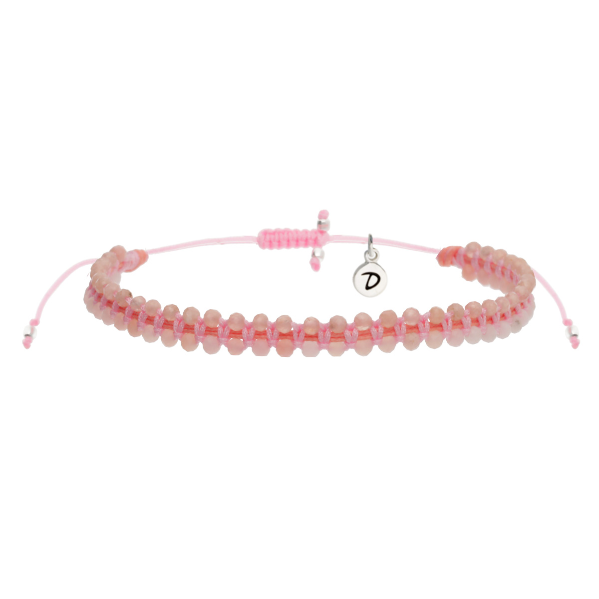 Bracelet Le Radieux Argent 925 Rose Orangé