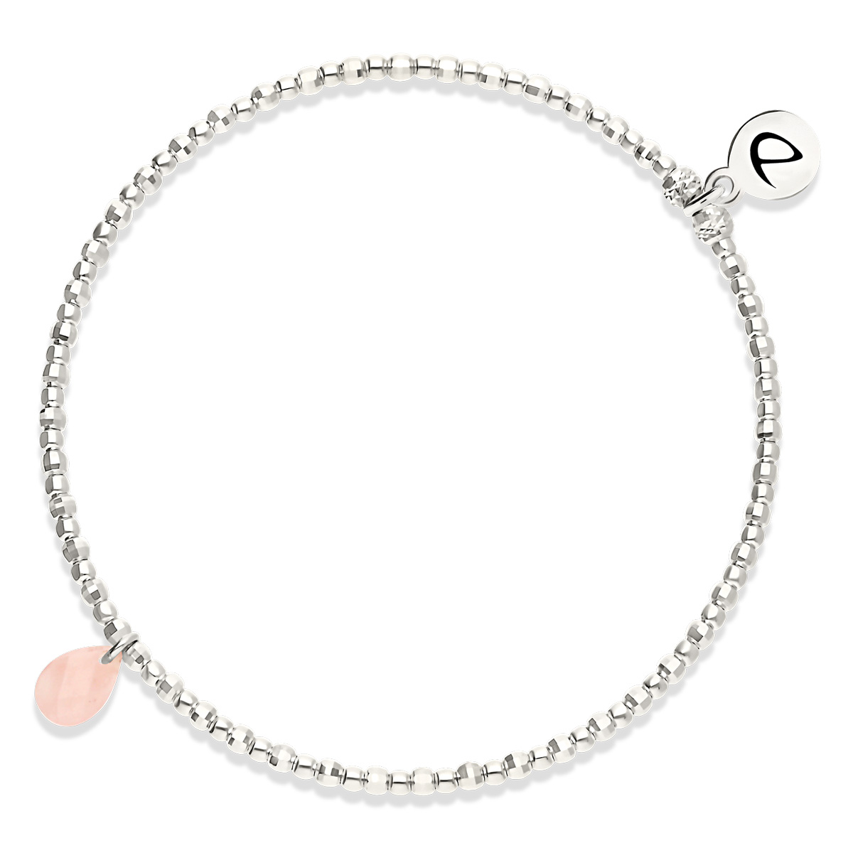 Bracelet Élastique Argent 925 Le Vibrant Quartz