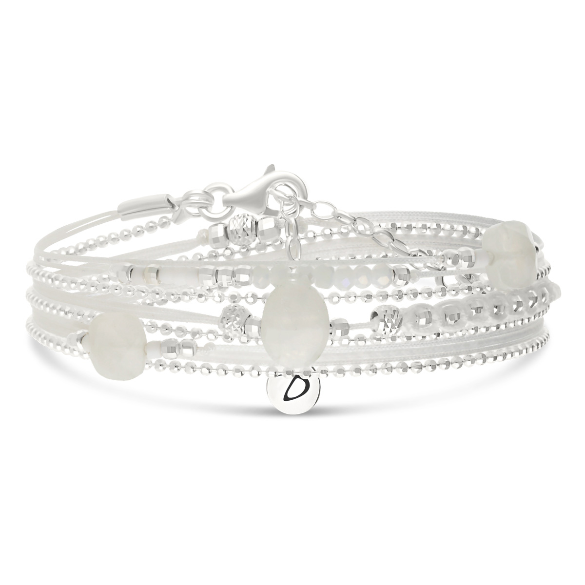 Bracelet 3 Tours Argent 925 Blanc Le Virtuose
