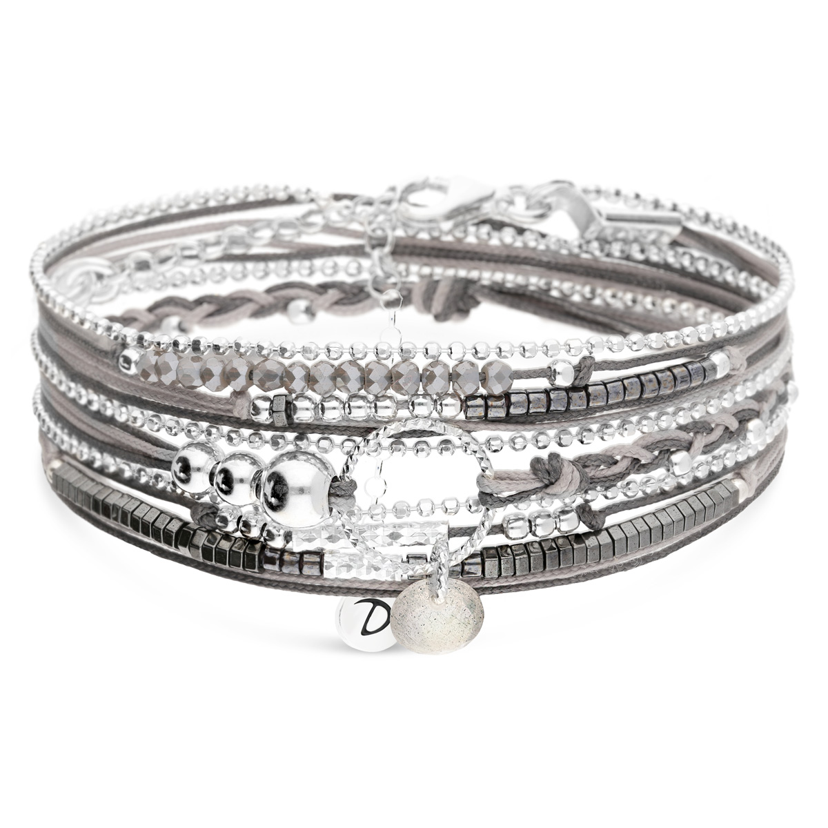 BRACELET PASSION GRIS POLAIRE