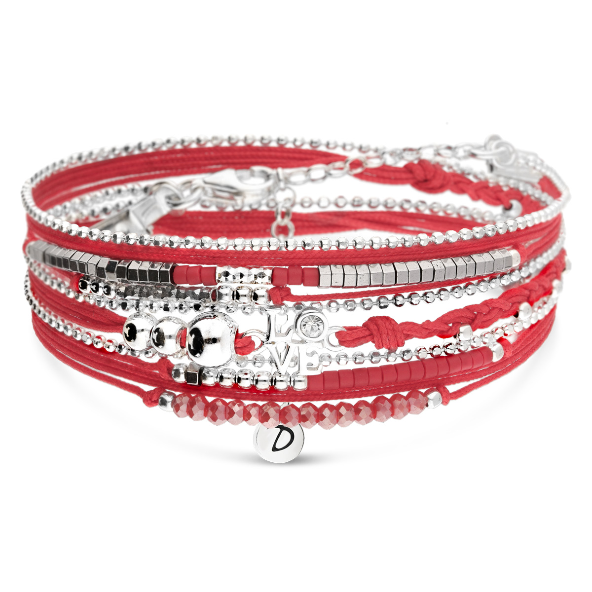 BRACELET VENISE ROUGE