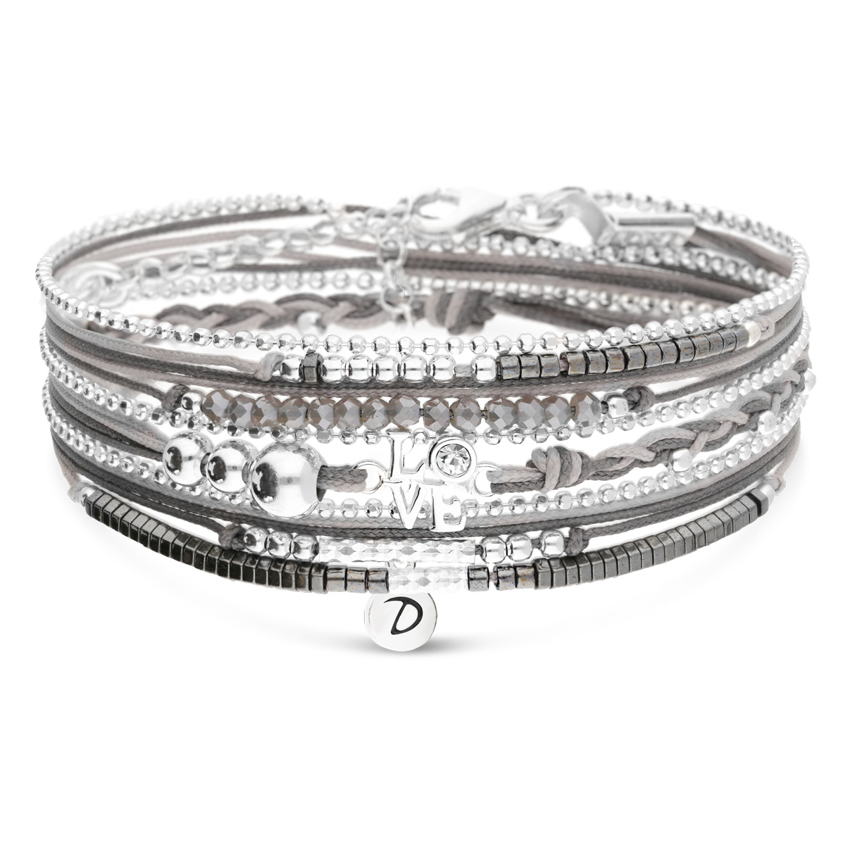BRACELET VENISE GRIS POLAIRE