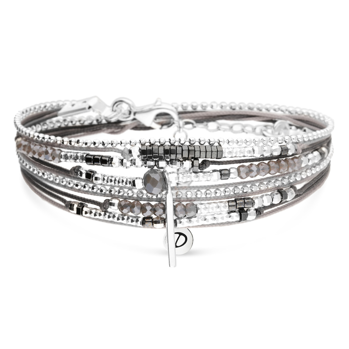 BRACELET BRISBANE GRIS POLAIRE