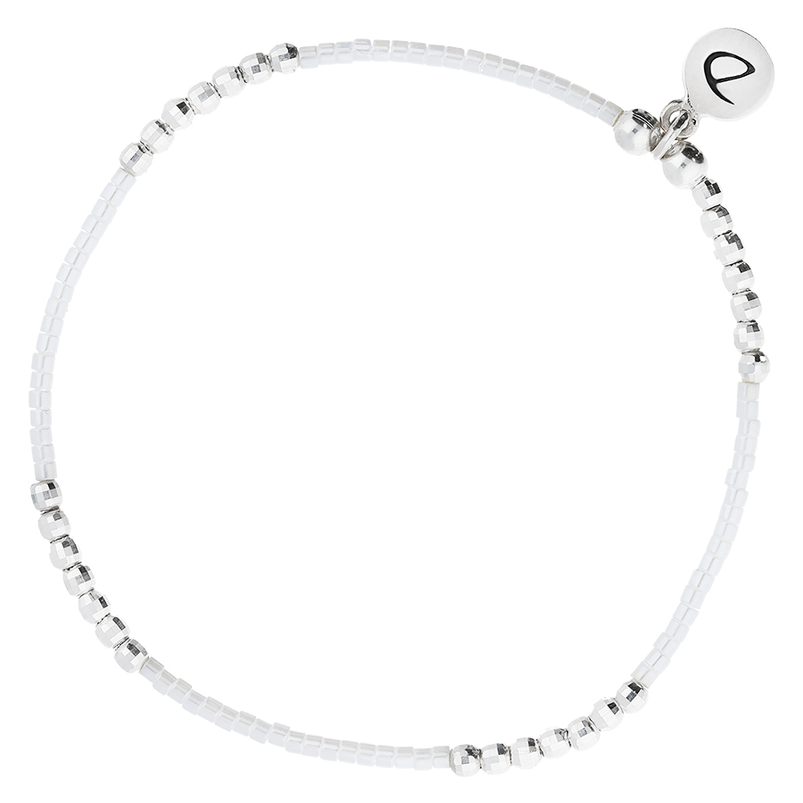 BRACELET BIRDY BLANC IRISE
