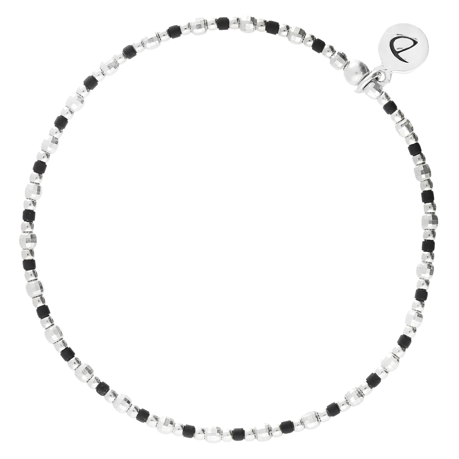 BRACELET ÉLASTIQUE FUNNY NOIR