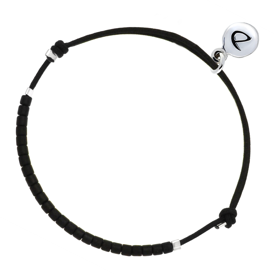 BRACELET HOMME SIMPLE MEN BLACK