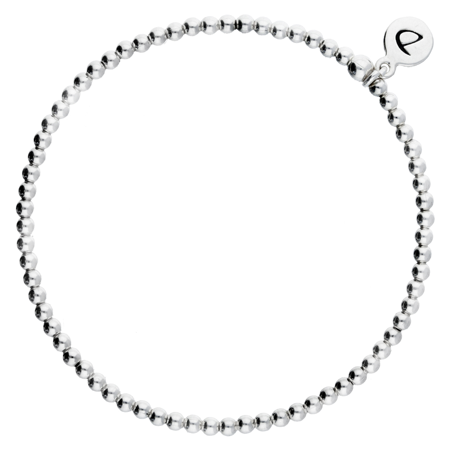 BRACELET BOULE ARGENT