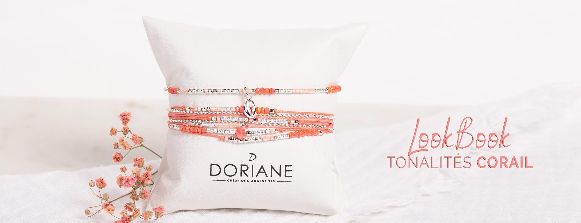 bandeau tonalites corail