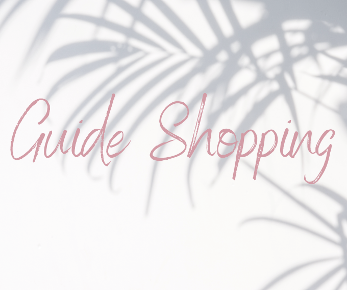 guide shopping fond ombres de palmiers