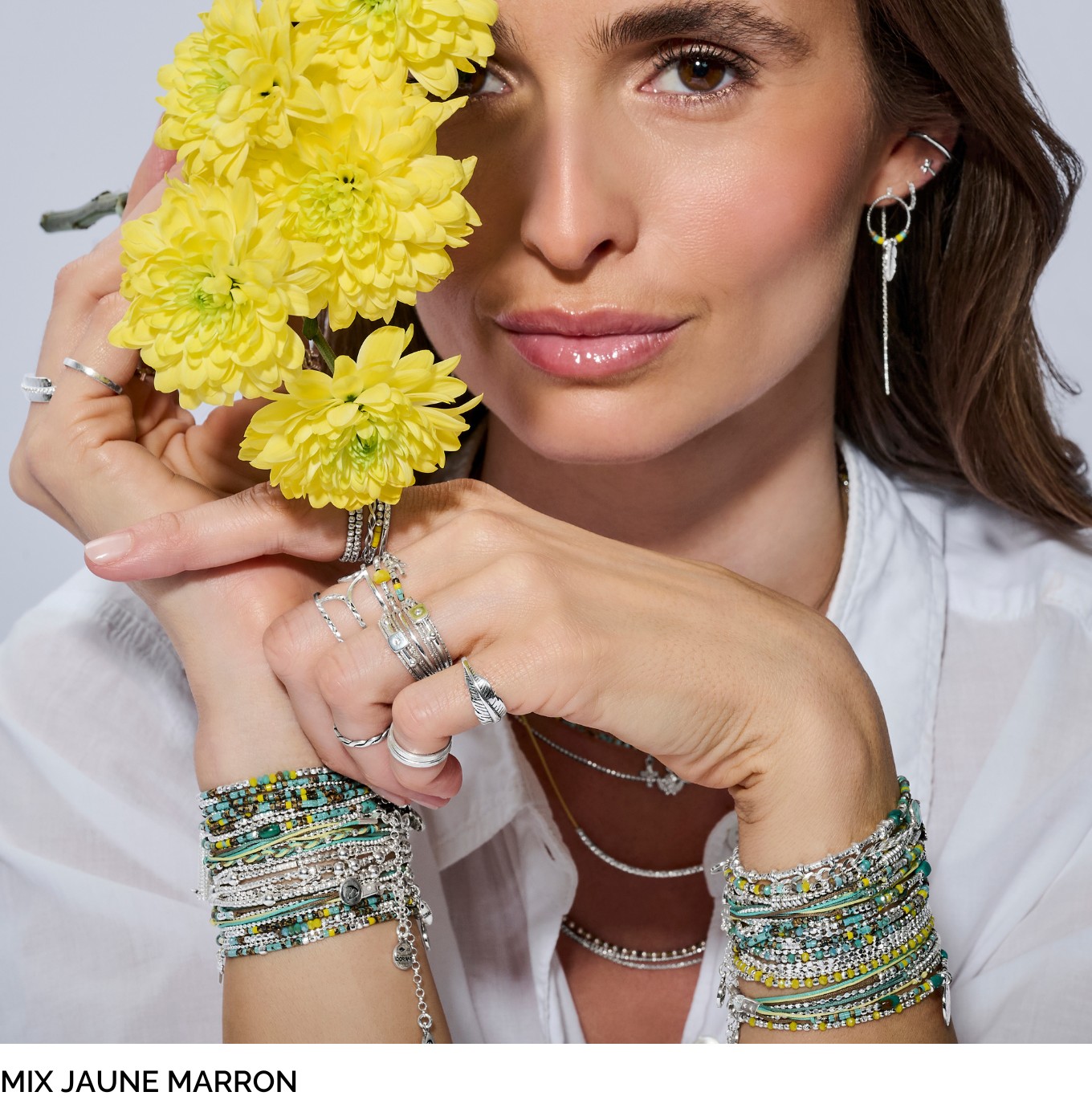 BIJOUX DORIANE JAUNES
