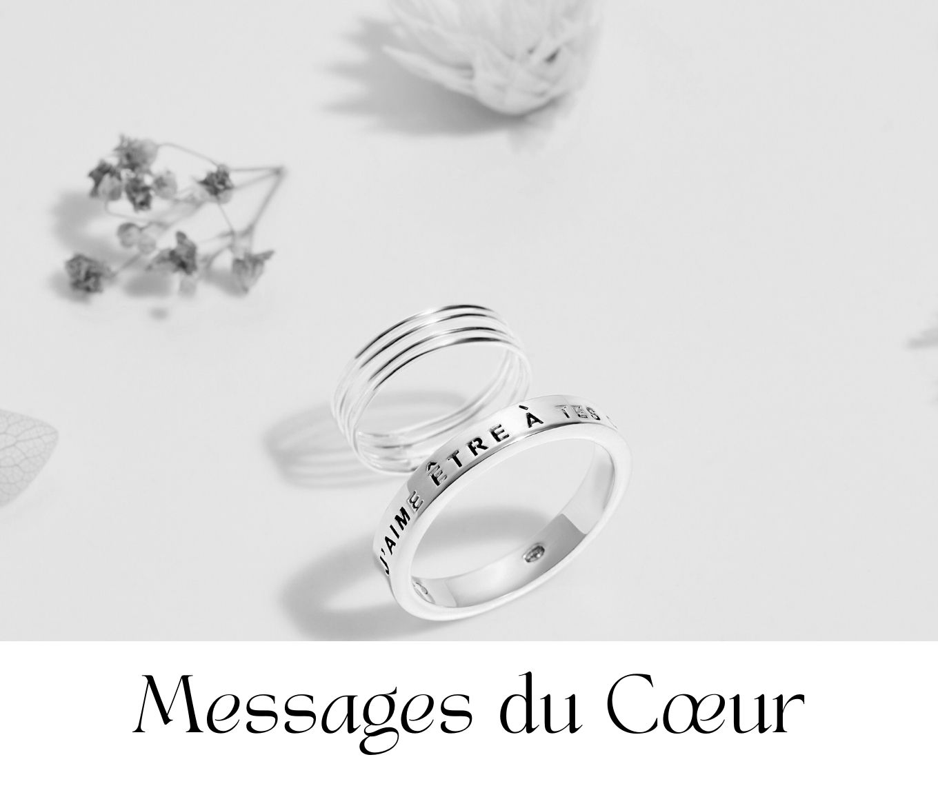 bagues messages saint valentin
