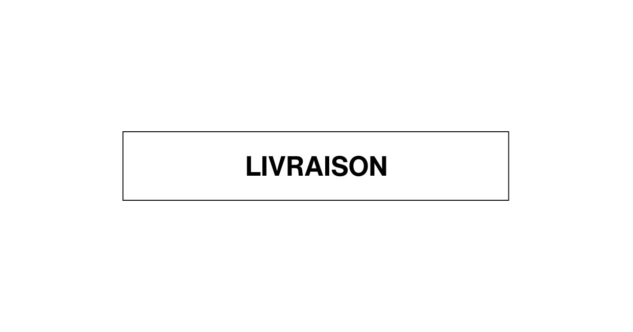 FAQ LIVRAISON