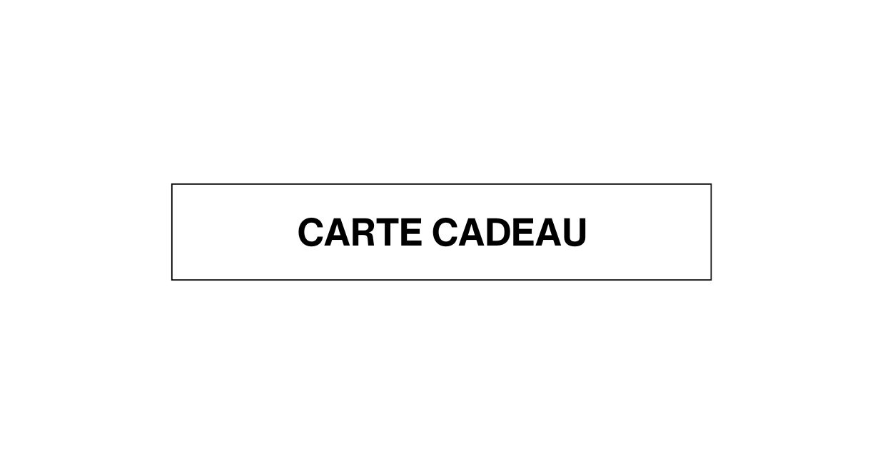 FAQ CARTE CADEAU
