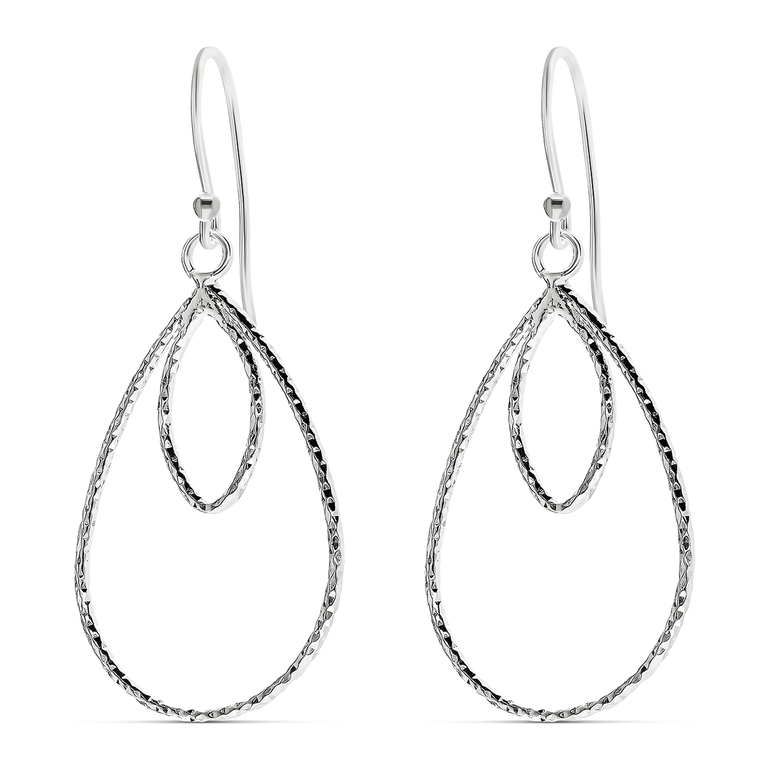 Parure de boucle d'oreille et pendentif vangovango en Argent 925 et Or 18K 100% Artisanal 12G