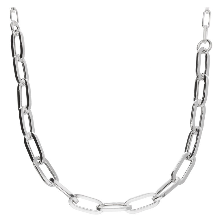 Collier Chaîne Boule En Argent Sterling 925 - 45 Cm, 3 Mm, Fermoir Mousqueton, Pour Femmes - 12
