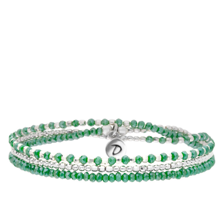 Bracelet Vintage En Résine Vert Kaki Avec Fermoir Alliage Doré - Bijou Rétro - Occasion
