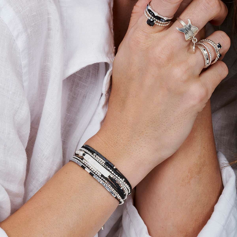 Bracelet Éclipse Noire