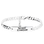 BR4614 - bracelet goumette mamie d'amour