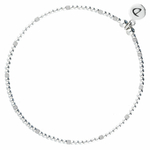 BR7261GCM - bracelet élastique argent et gris de qualité