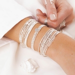 Poignet de la mariée élastique