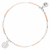 BR8624OPRCM - bracelet ange perles blanches et roses