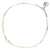 BR8636-1TCRIVM - bracelet élastique perles beiges et argent