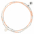 BR7616GOPRCM - bracelet double tours pierre opaline perles roses