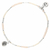 BR8627CRIVM-bracelet élastique simple beige avec pendentif tête d'indien