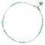 BR7663VTIVM - bracelet élastique perles argent et perles turquoise
