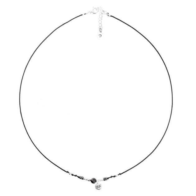 Lot De 50 Cordons Cirés Noirs Pour Bijoux - 50 Cm - 2 Mm - Avec Mousqueton - Pour Pendentifs Et Créations DIY