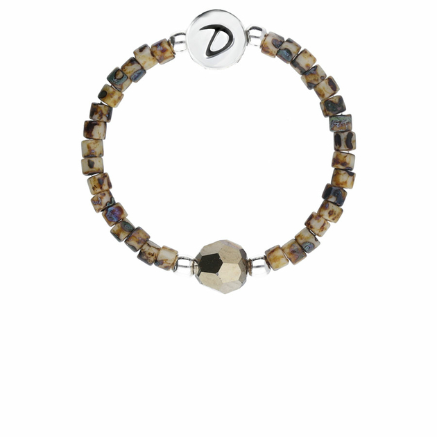 BAGUE ELASTIQUE LEOPARD ISCHIA