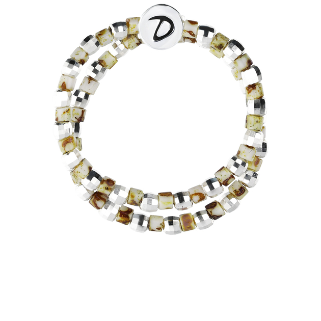 BAGUE DOUBLE ELASTIQUE MIYUKI LEOPARD