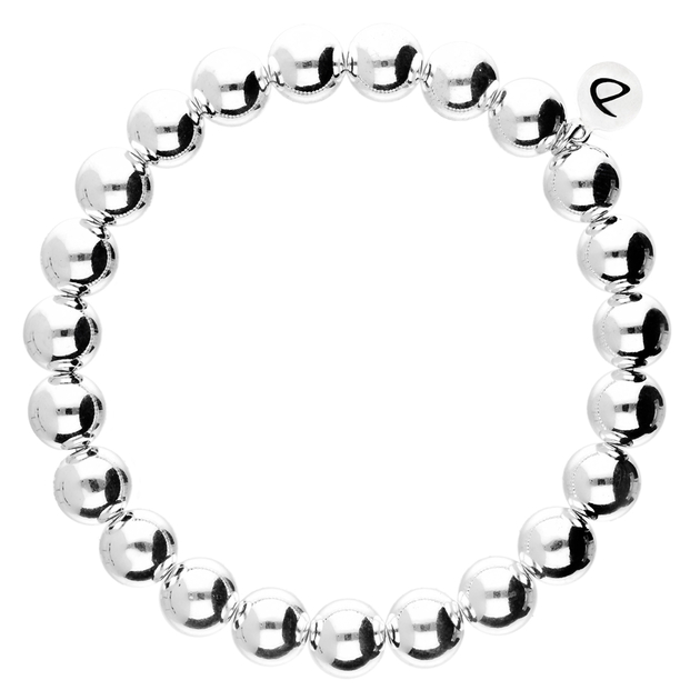 Dolly-Bijoux Femme Chaine Serpentine Boules Argent Massif 925 18 cm 1.2