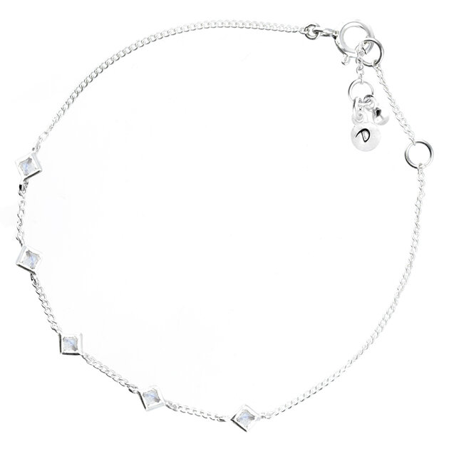 Bracelet En Labradorite Et Argent 925 - Pièce Imposante Et Magnifique, Sans Emballage, Neuf