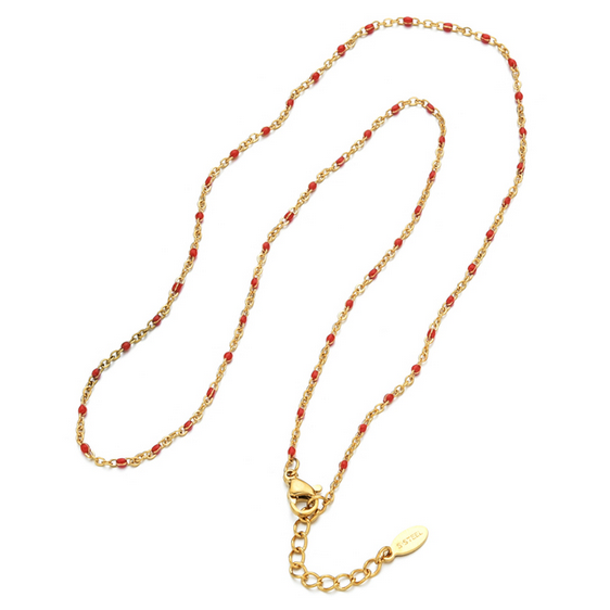 Collier GIGI Rouge