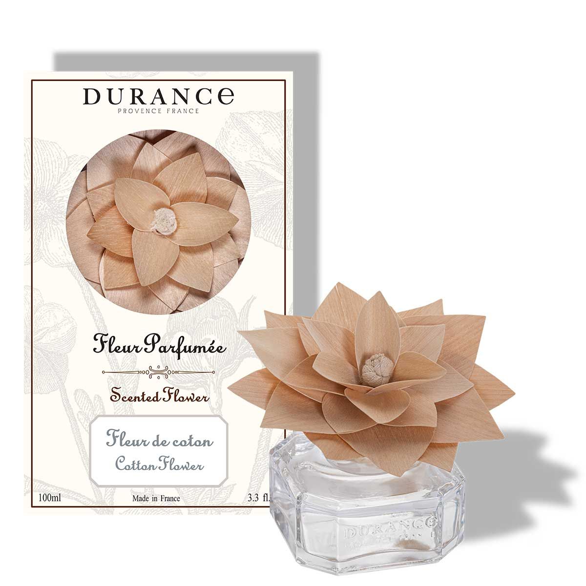 Bouquet parfumé Fleur en bois- Durance