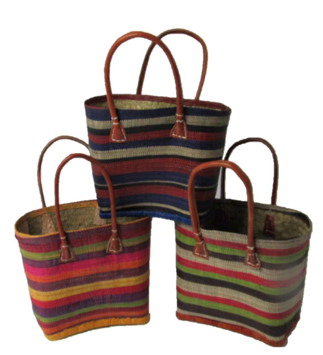PANIER EN rabane- Julie Madagascar- Lekelygasy
