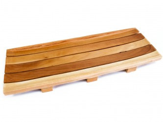 Plateau en Acajou pour savons