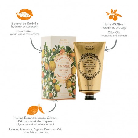 Crème mains Provence adoucissante- Panier des sens