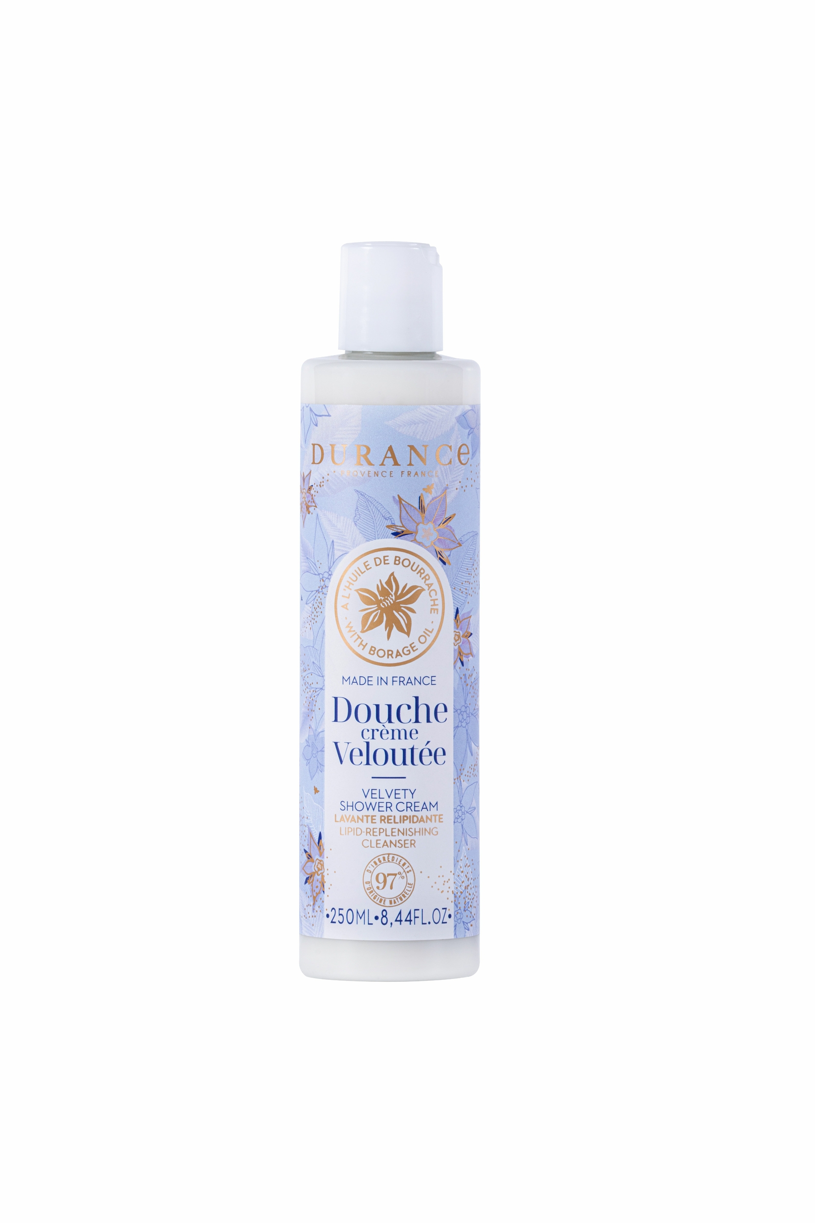 Douche crème veloutée à l\'huile de bourrache-Durance