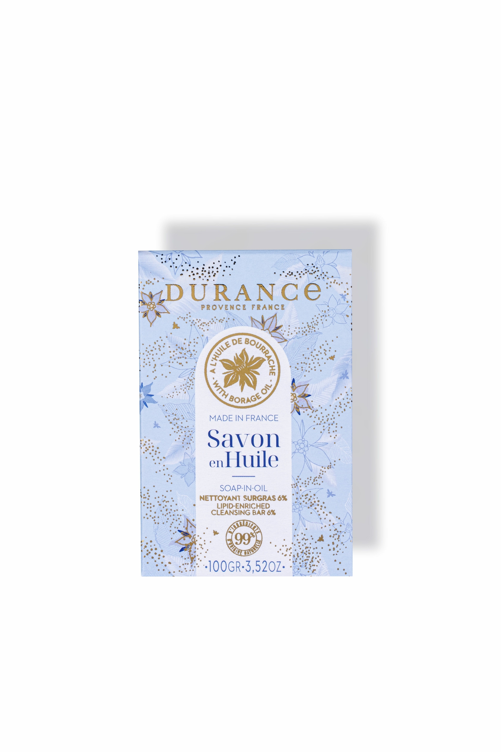 Savon surgras enrichi en huile de bourrache-Durance