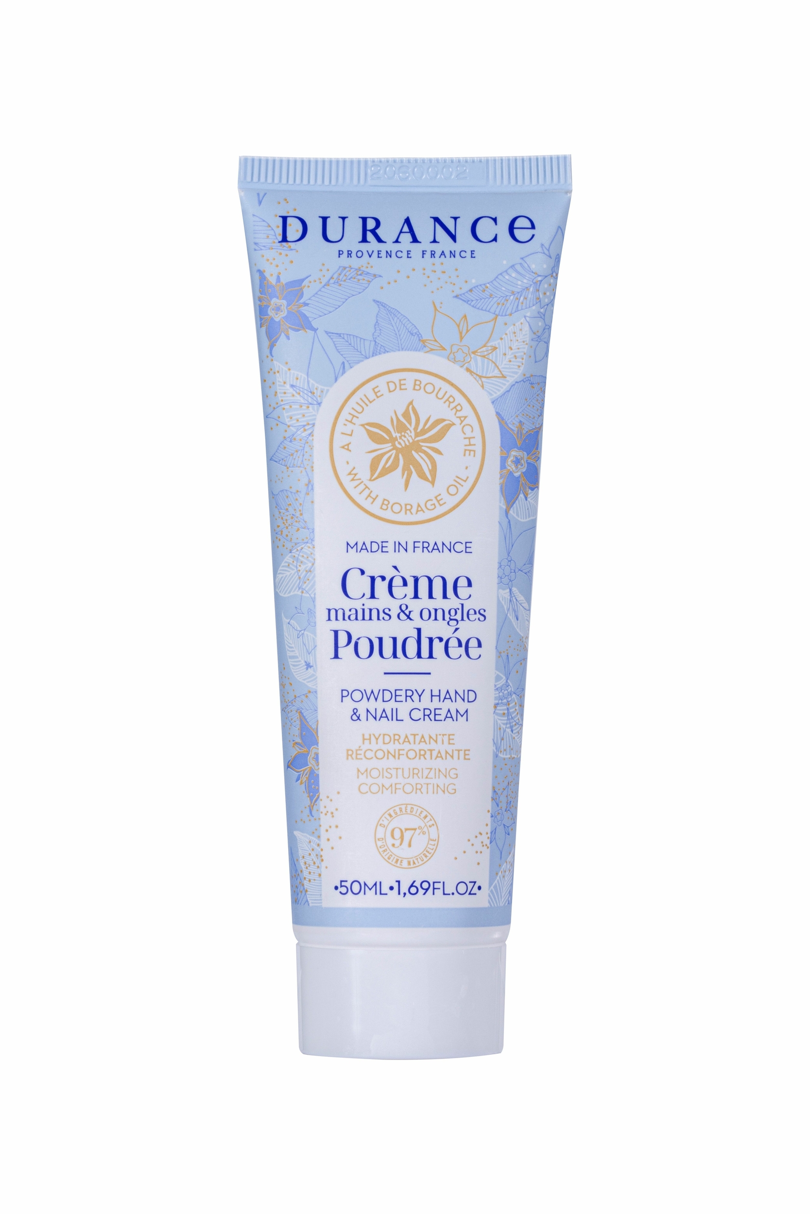 Crème mains et ongles poudrée- Bourrache- Durance