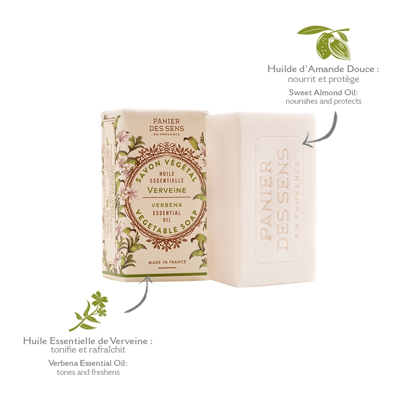 Savon extra-doux Verveine énergisante - Panier des  Sens