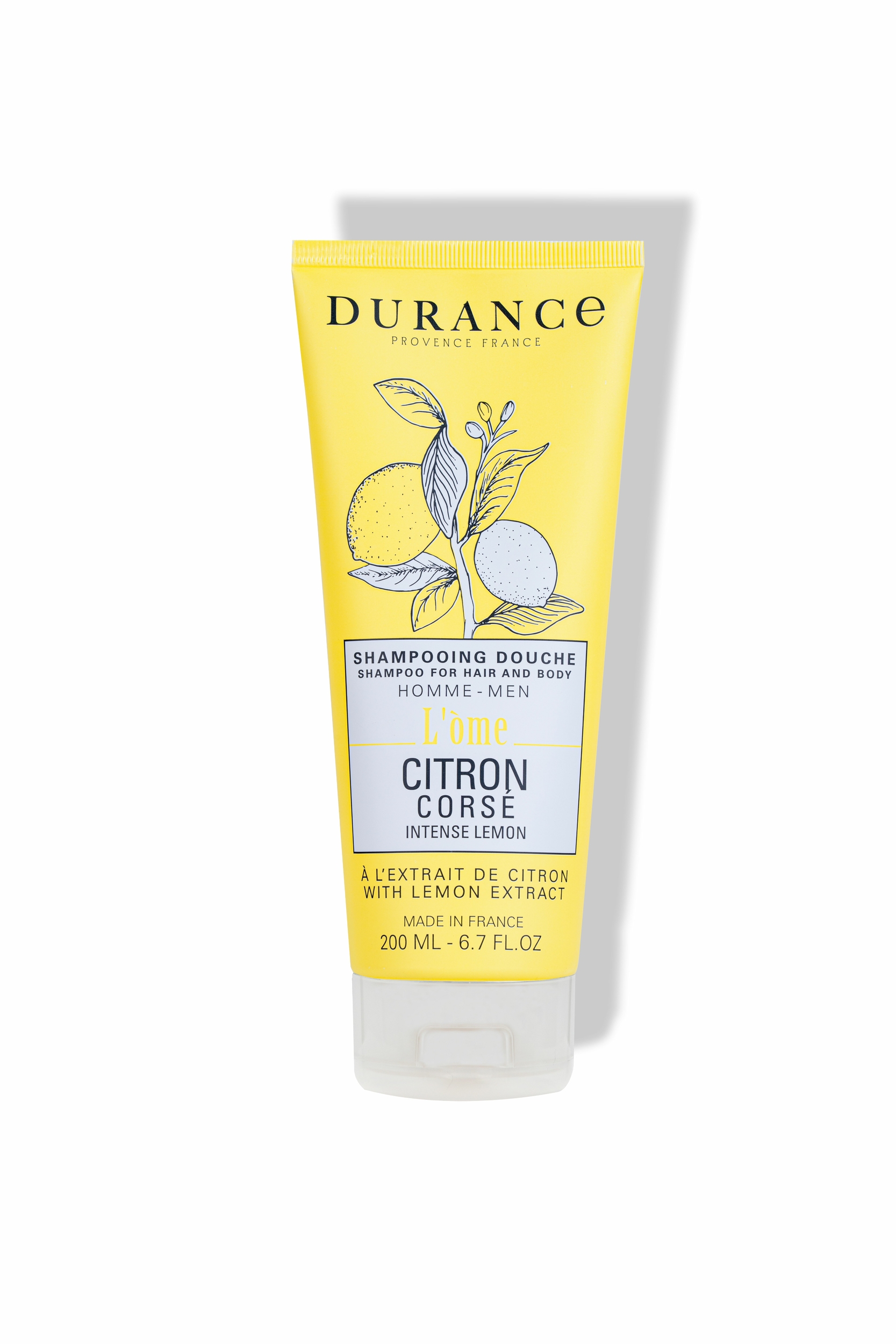 Shampoing douche Citron Corsé - Durance