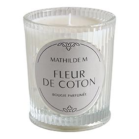 bougie fleur de coton 145gr