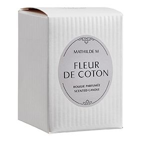 Bougie parfumée Fleur de Coton - Mathilde M
