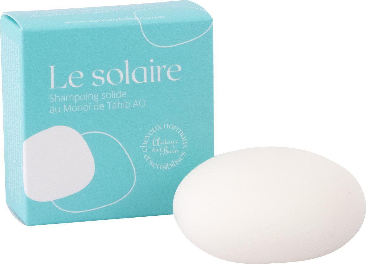 Shampoing solide Le Solaire- Au Monoï de Tahiti AO - Autour du Bain