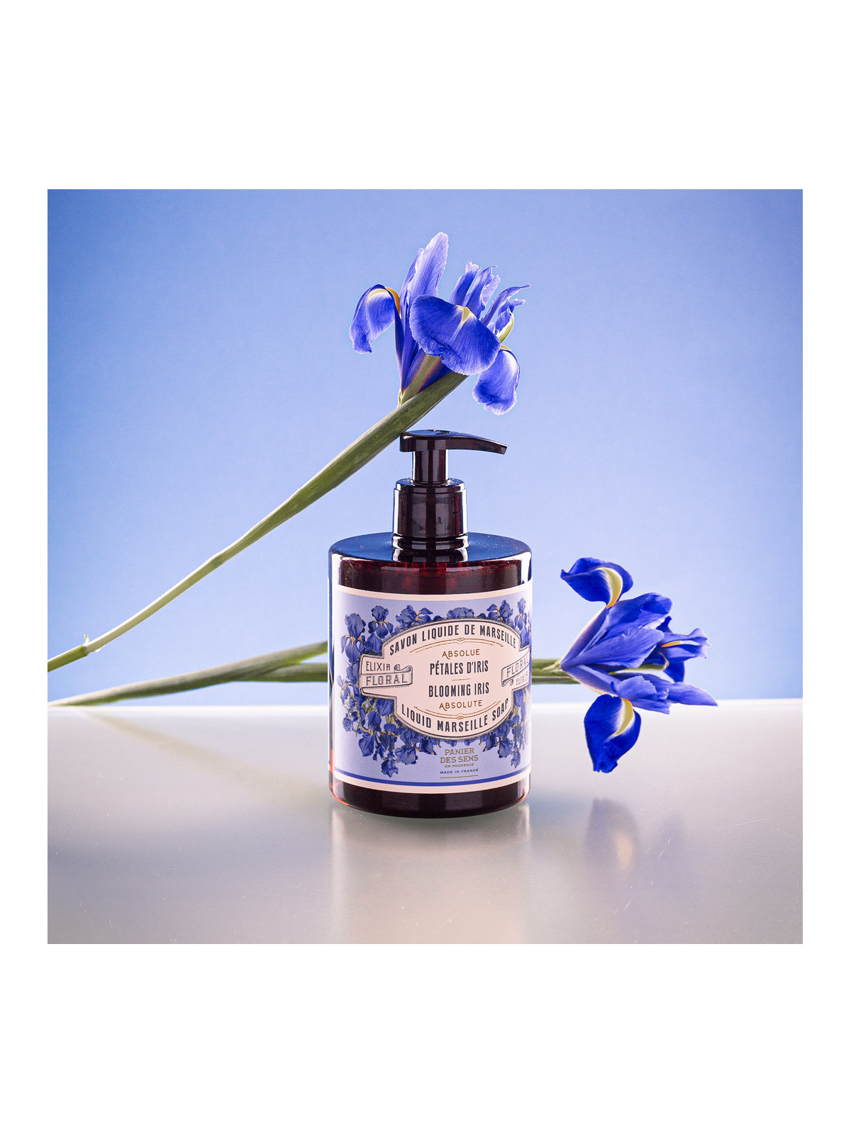 Savon de Marseille liquide Pétales d\'Iris - Panier des Sens